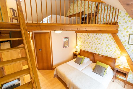 Chambre Duplex Confort pour 4 personnes - Non remboursable